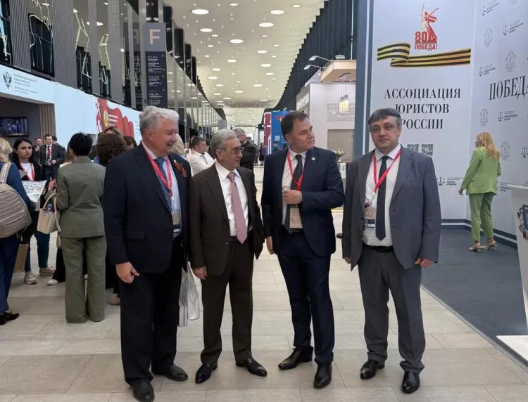 İlham Rəhimov XIII Sankt-Peterburq Beynəlxalq Hüquq Forumunda iştirak edib - FOTO